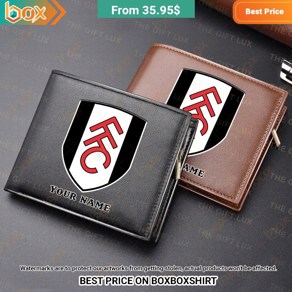 Fulham Personalized Leather Wallet Have no words to explain your beauty