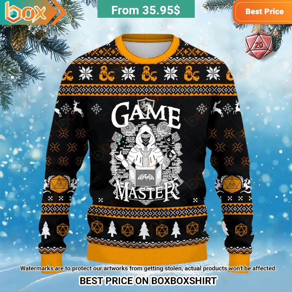 Game Master DnD Sweatshirt Eye soothing picture dear