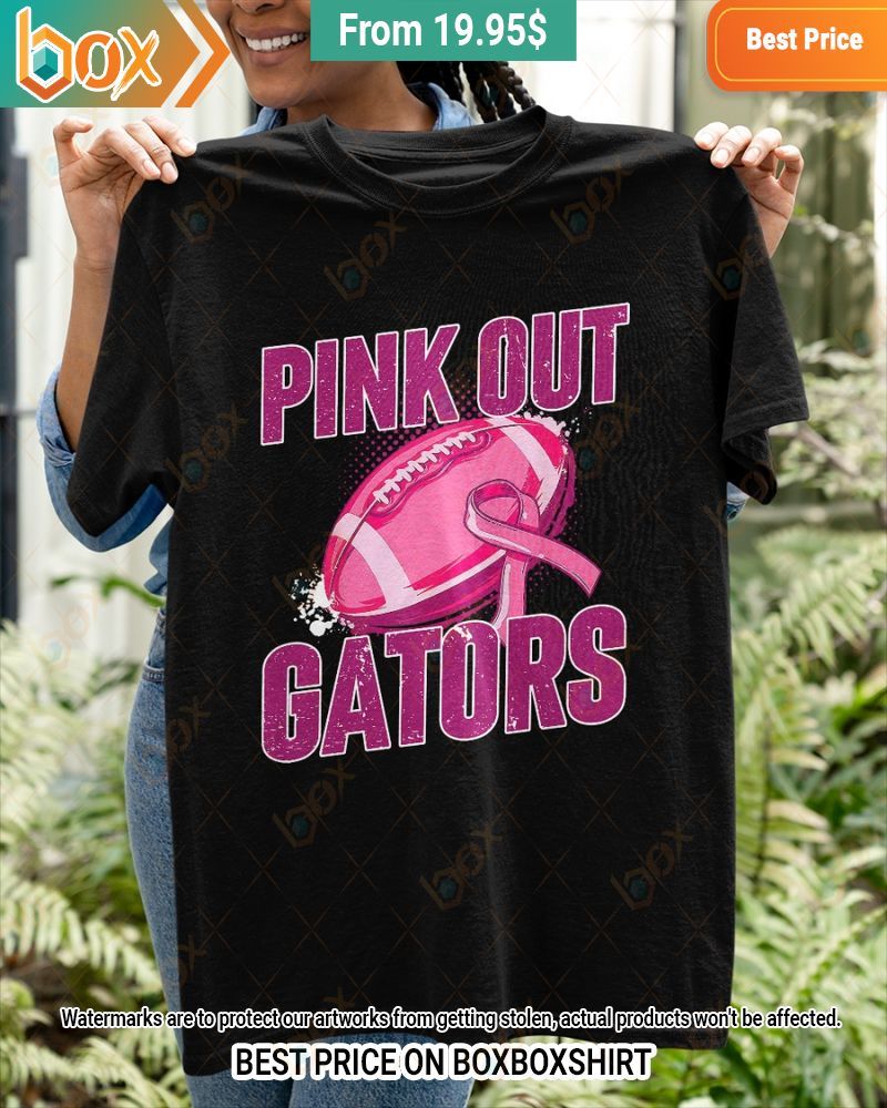 Gators Pink Out Breast Cancer Shirt Nice elegant click
