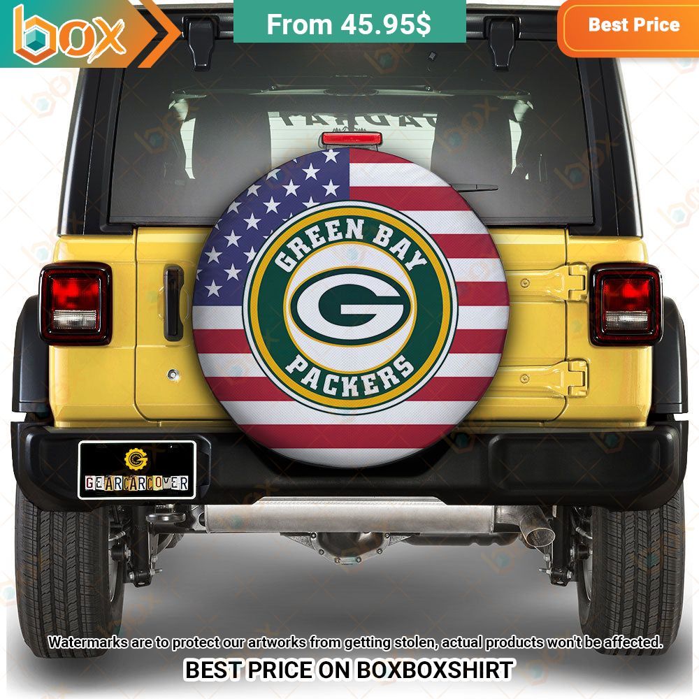 Green Bay Packers Car Spare Tire Cover Hey! You look amazing dear