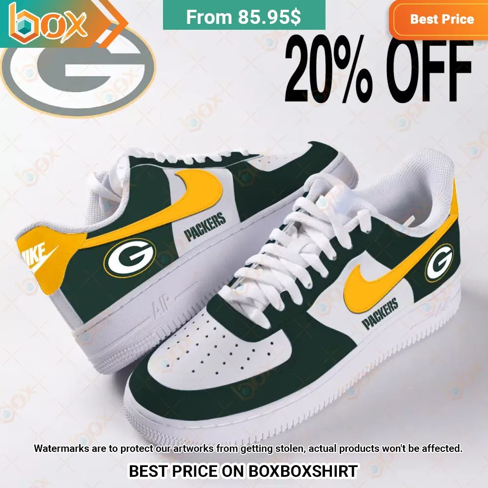 Green Bay Packers Nike Air Force 1 You always inspire by your look bro