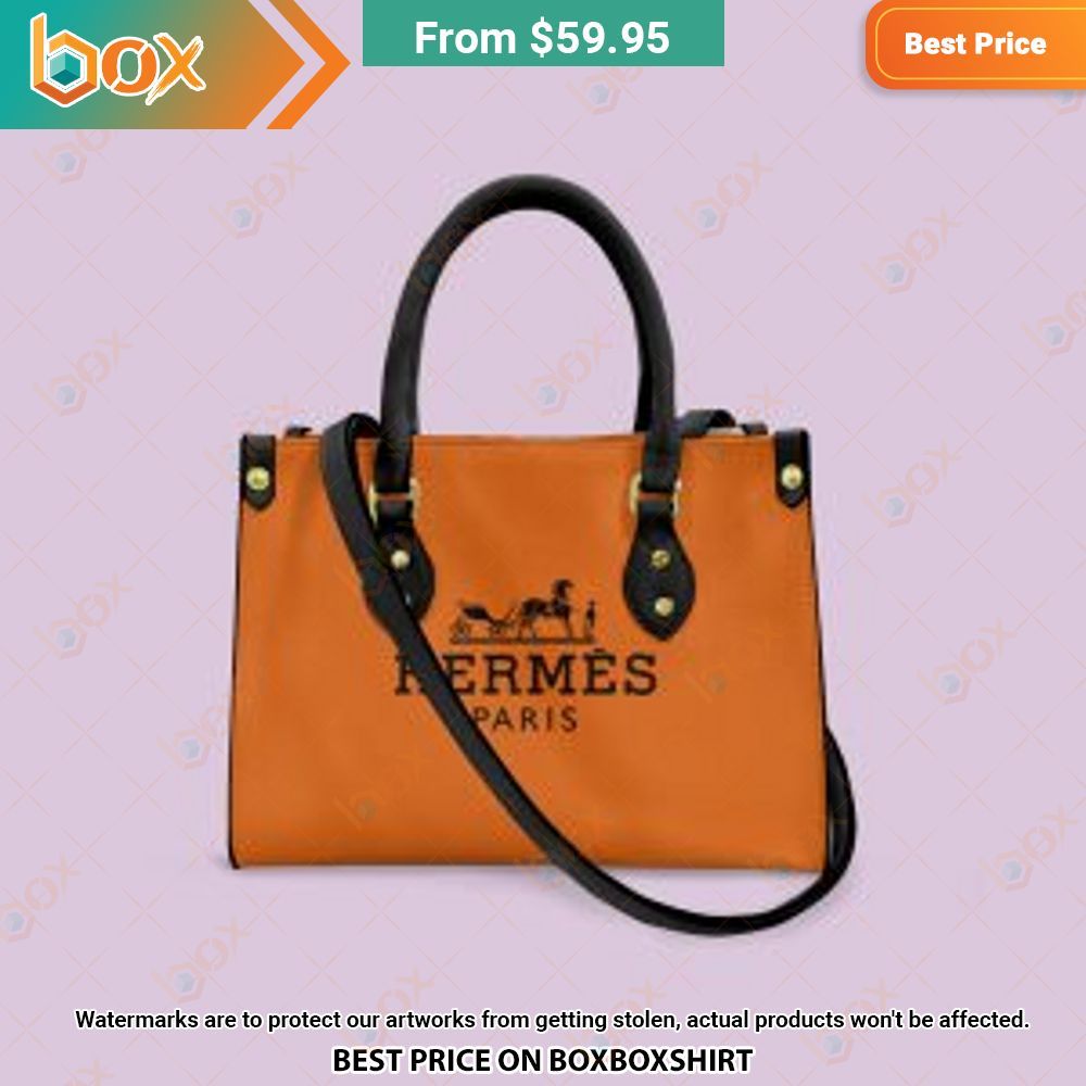 Hermes Paris Leather Handbag Loving click