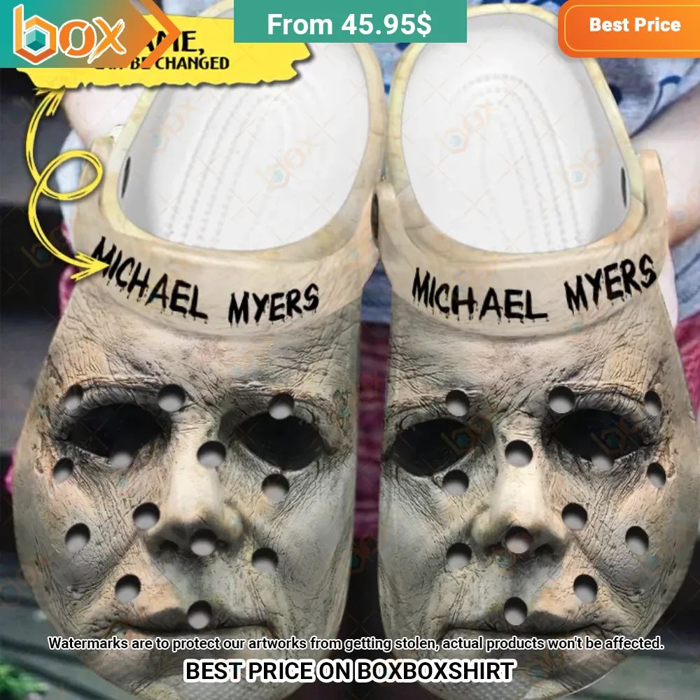 Horror Michael Myers Face Custom Crocs Clog Shoes Damn good
