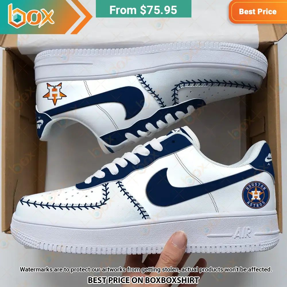 Houston Astros Nike Air Force 1 Sneaker Awesome Pic guys