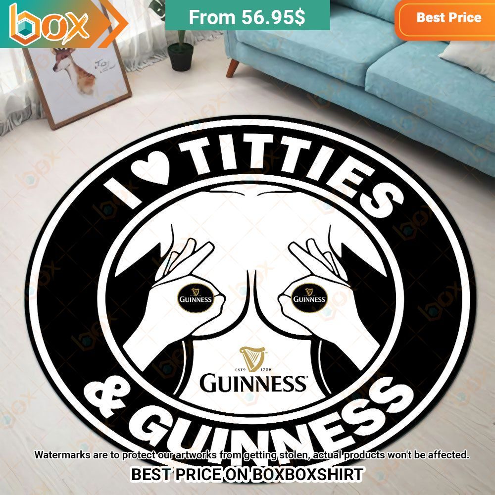 I Love Titties and Guinness Rug You look so healthy and fit
