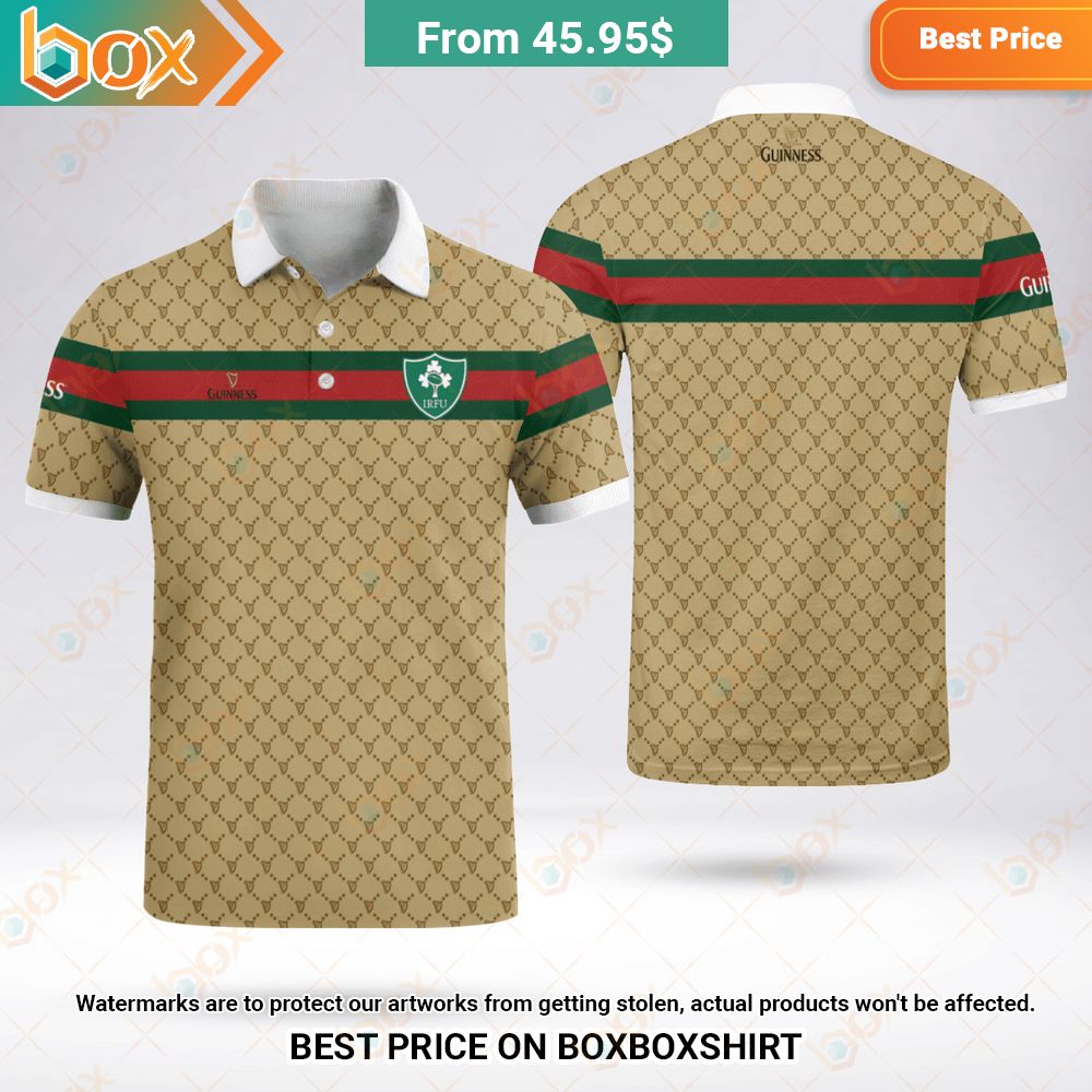 Irish Rugby Guinness Polo Shirt This place looks exotic.