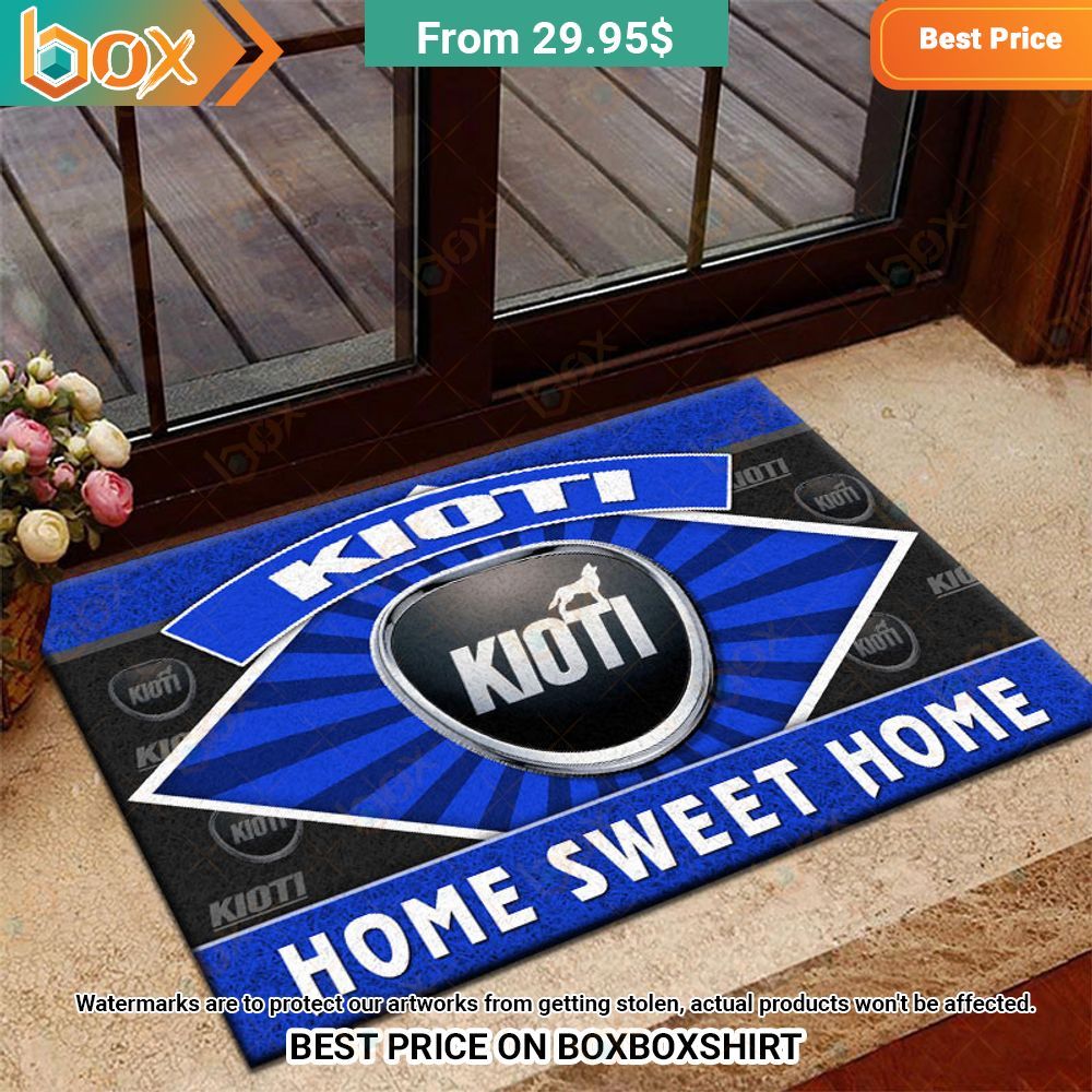 Kioti Home Sweet Home Doormat This place looks exotic.