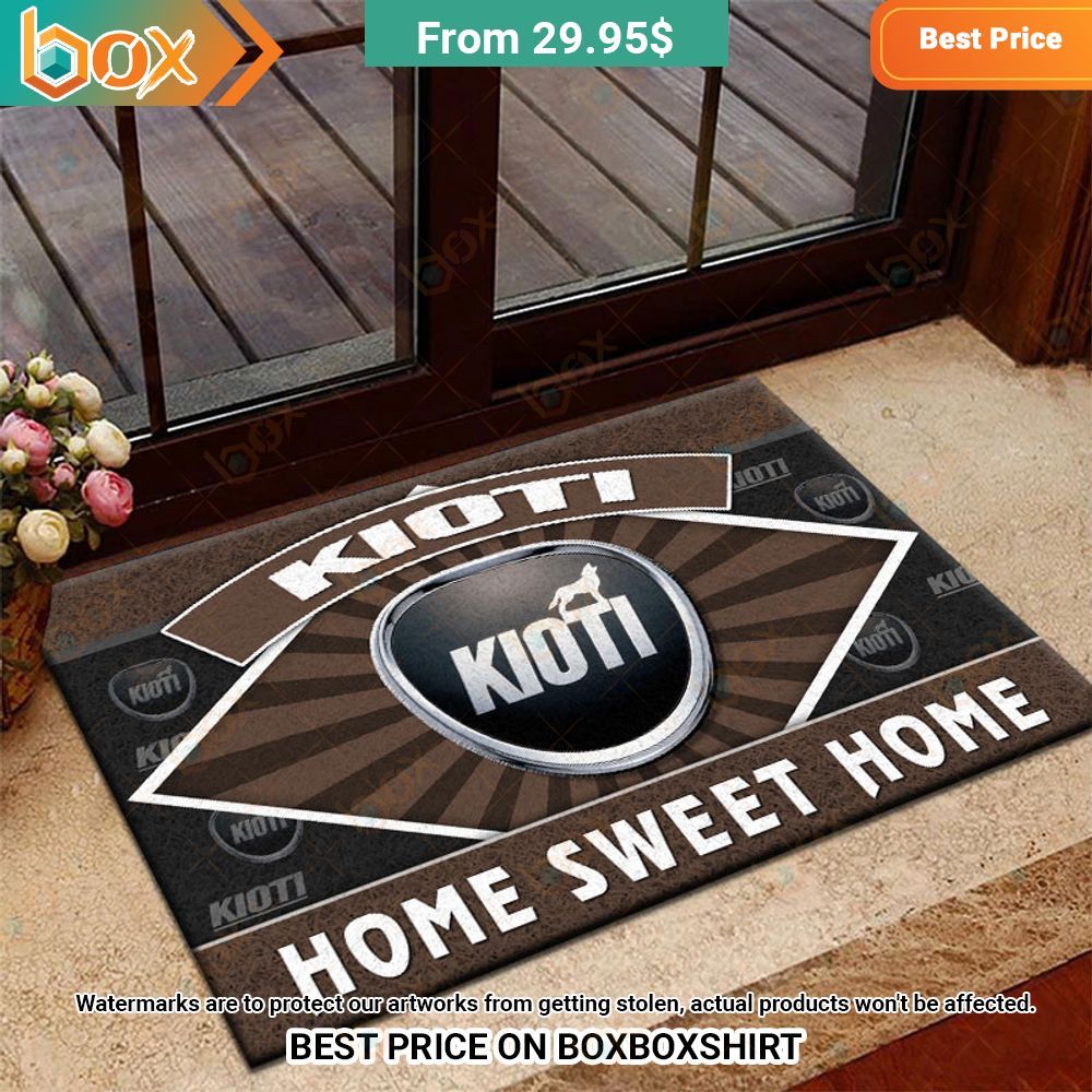 Kioti Home Sweet Home Doormat Such a charming picture.