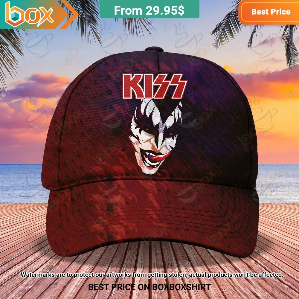 Kiss Gene Simmons Cap, Bucket Hat, Crocs Clog Shoes Natural and awesome
