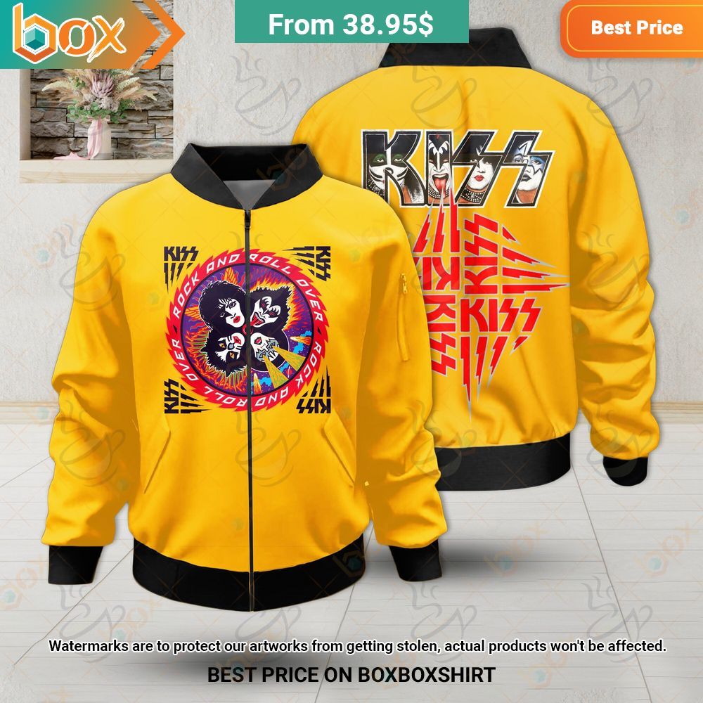 Kiss Rock and Roll Over Bomber Jacket, Pant Cuteness overloaded