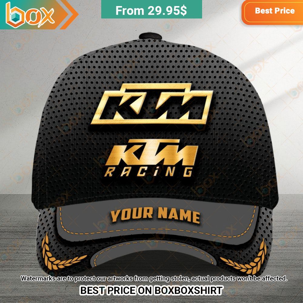 KTM Racing Custom Cap Is this your new friend?