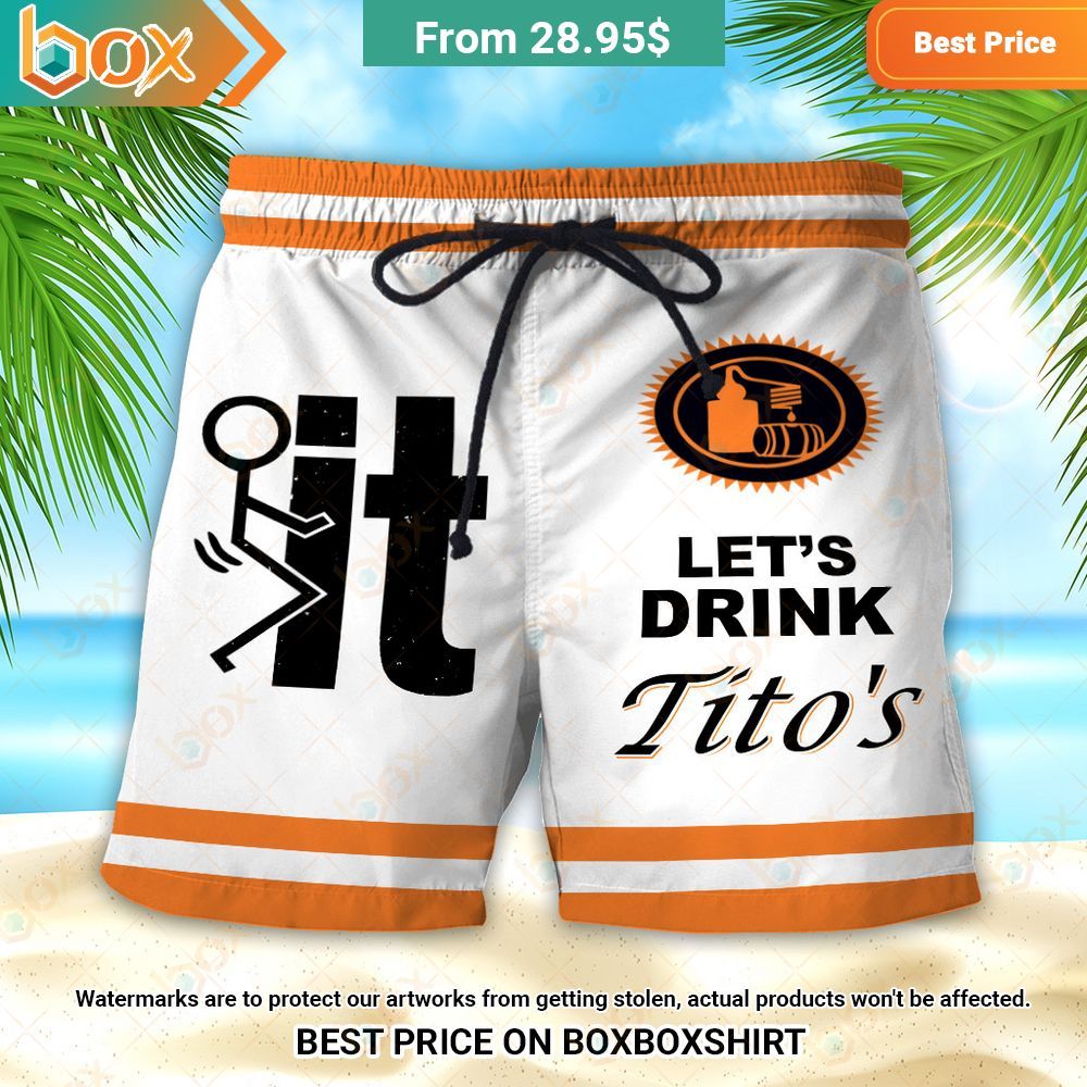 Let’s Drink Tito's Short Trending picture dear