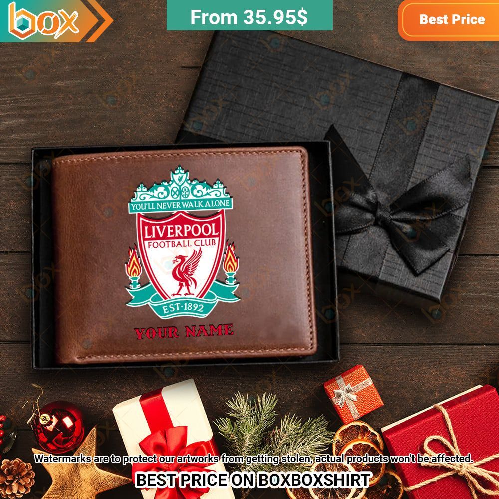 Liverpool FC Personalized Leather Wallet Eye soothing picture dear