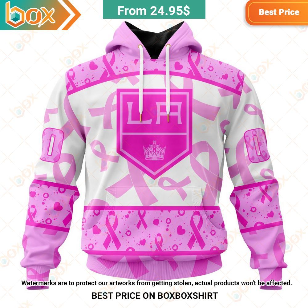 los angeles kings pink october breast cancer awareness month custom shirt hoodie 1 678.jpg