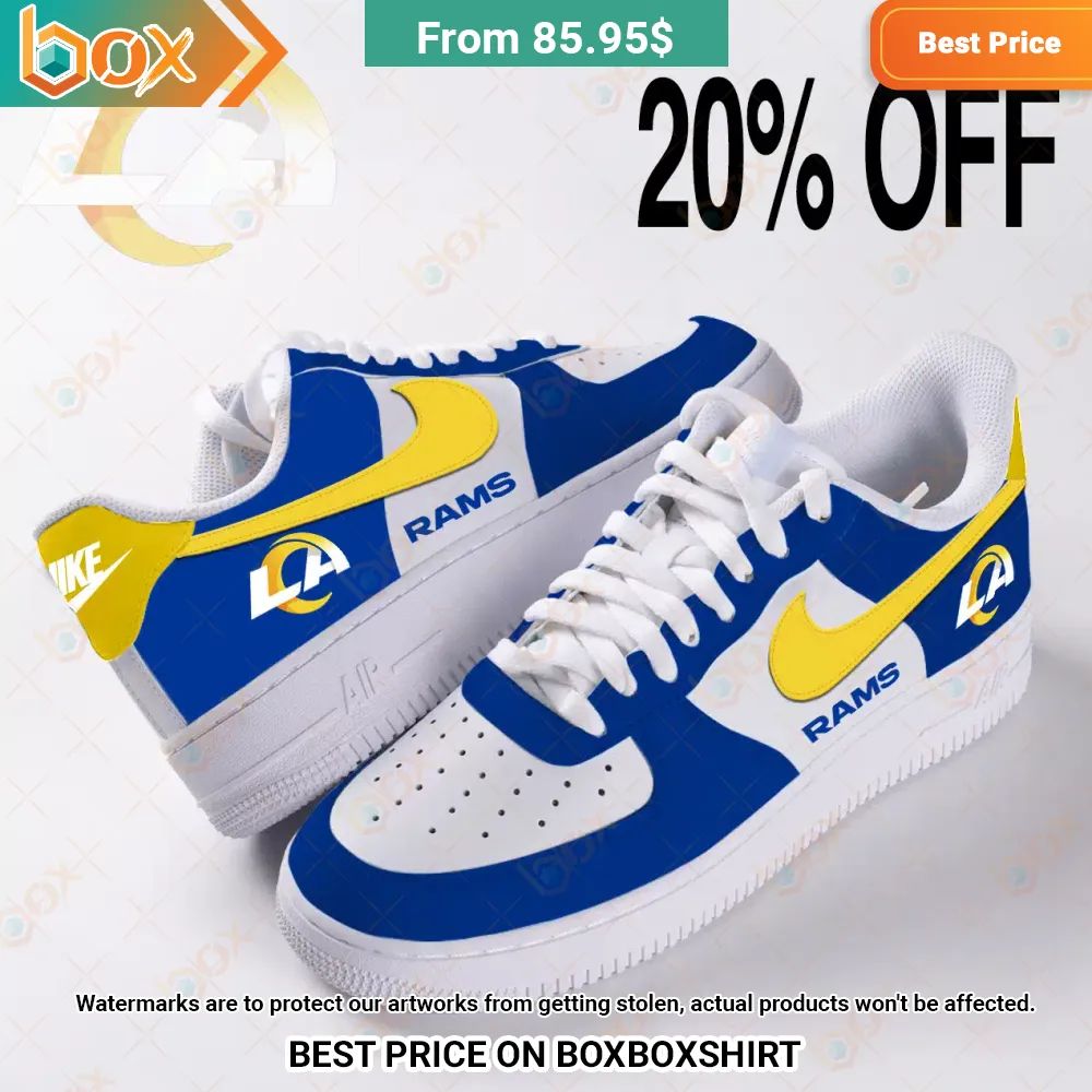 Los Angeles Rams Nike Air Force 1 Best picture ever