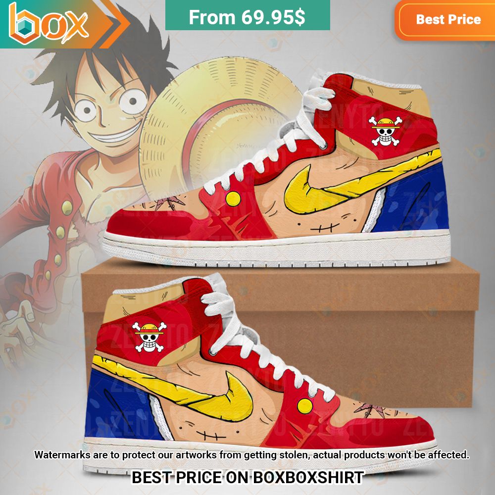 Luffy One Piece Anime Nike Air Jordan 1 You guys complement each other
