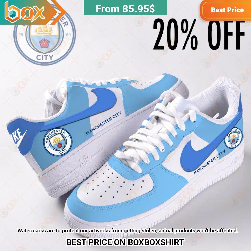 Manchester City Nike Air Force 1 Handsome as usual