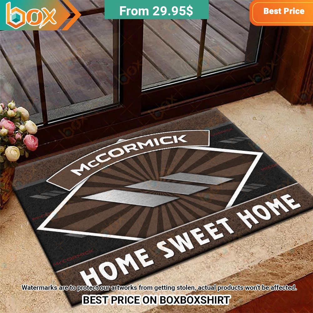 McCormick Home Sweet Home Doormat Super sober