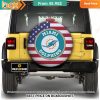 Miami Dolphins Car Spare Tire Cover Eye soothing picture dear