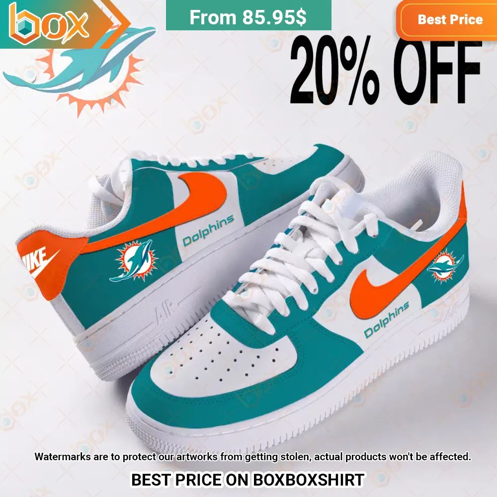 Miami Dolphins Nike Air Force 1 You always inspire by your look bro