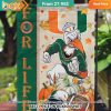 Miami Hurricanes Fall Leaves Football Season Flag Hey! You look amazing dear