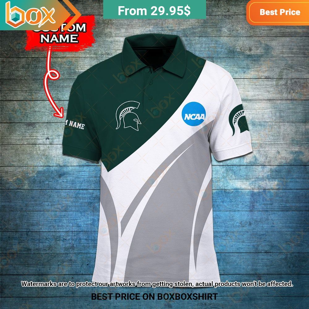 Michigan State Spartans Custom Polo Shirt, Cap Have you joined a gymnasium?