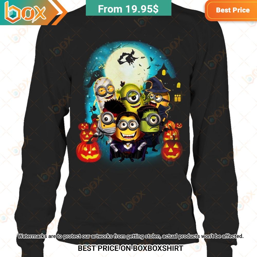 Minions Halloween Hoodie Shirt Have you joined a gymnasium?