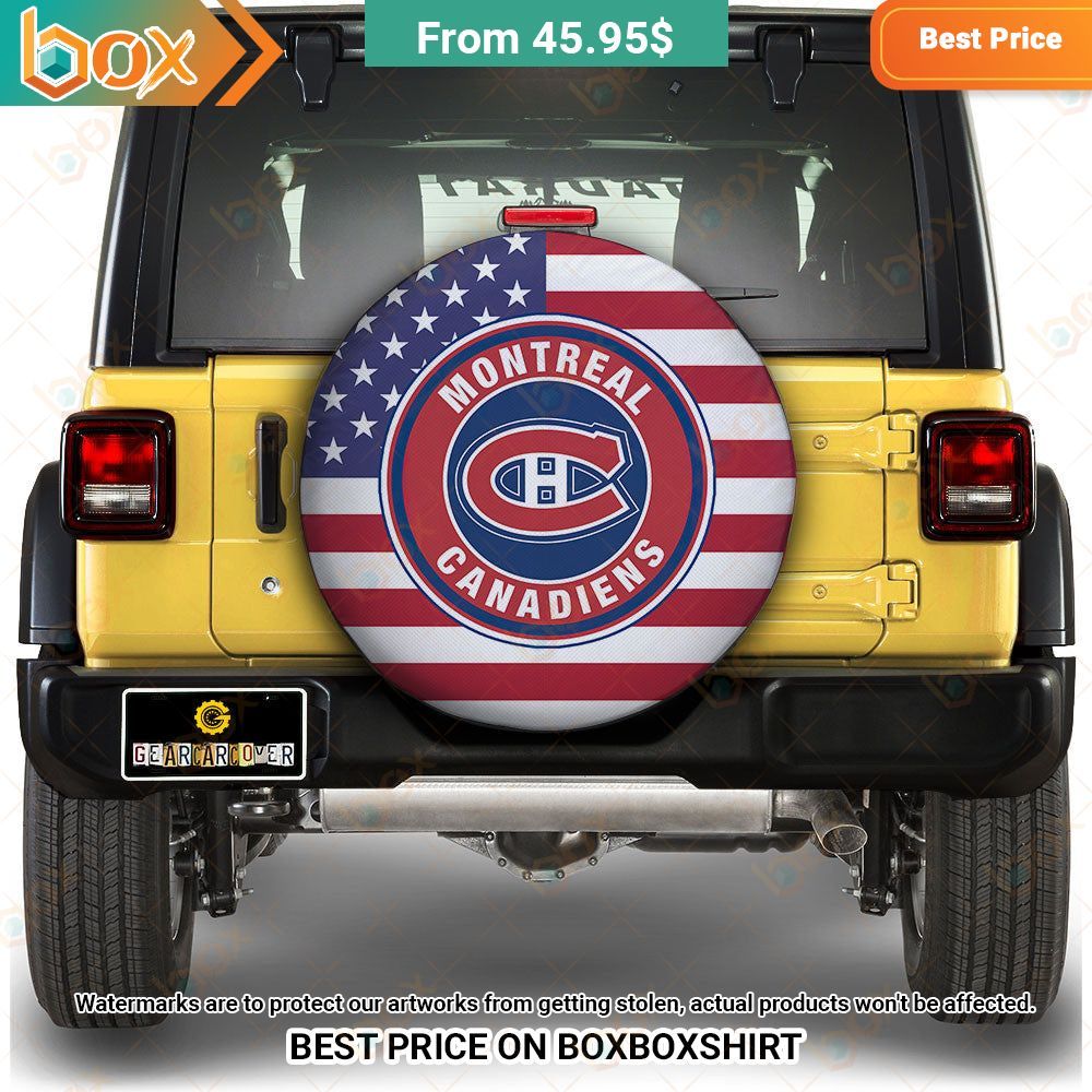 Montreal Canadiens Car Spare Tire Cover Pic of the century