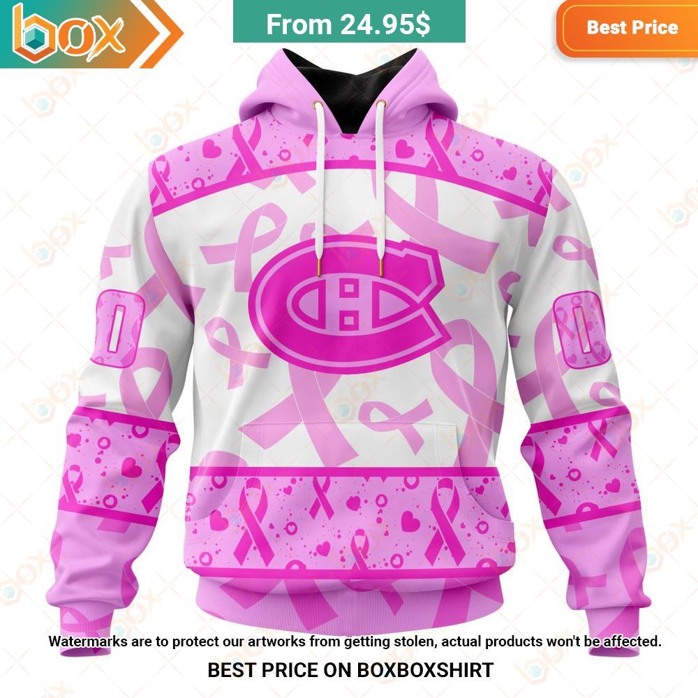 montreal canadiens pink october breast cancer awareness month custom shirt hoodie 1 190.jpg