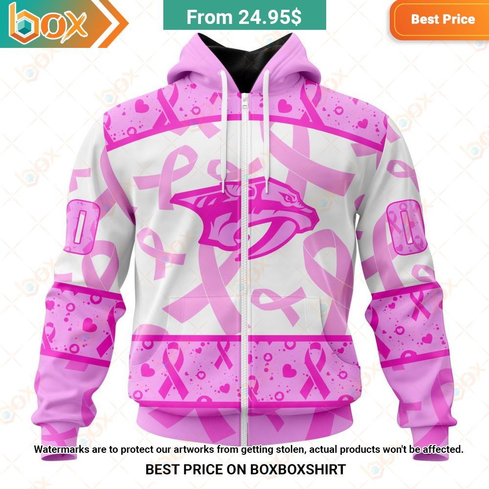 nashville predators pink october breast cancer awareness month custom shirt hoodie 2 968.jpg