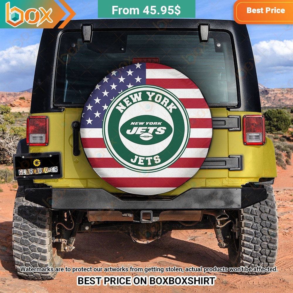 New York Jets Car Spare Tire Cover Beautiful Mom, beautiful daughter