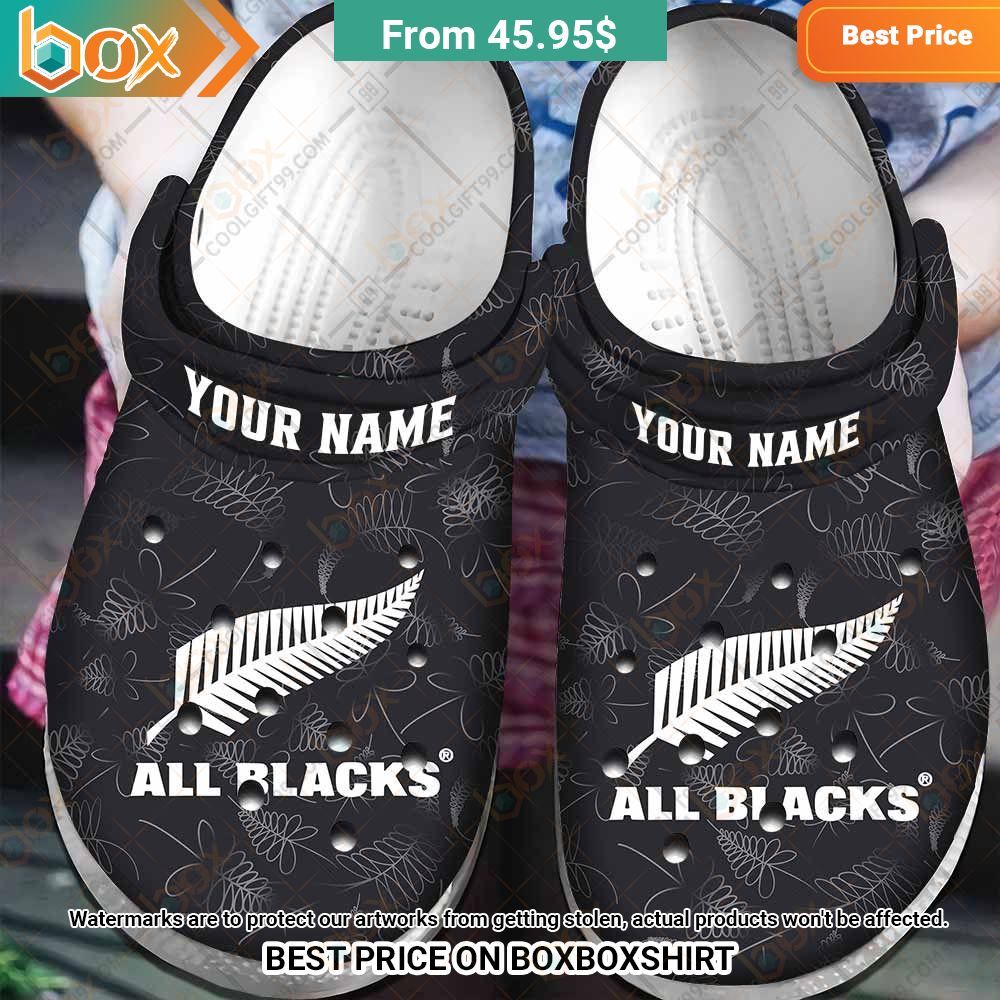 New Zealand Rugby All Blacks Crocs Clog Shoes Good one dear