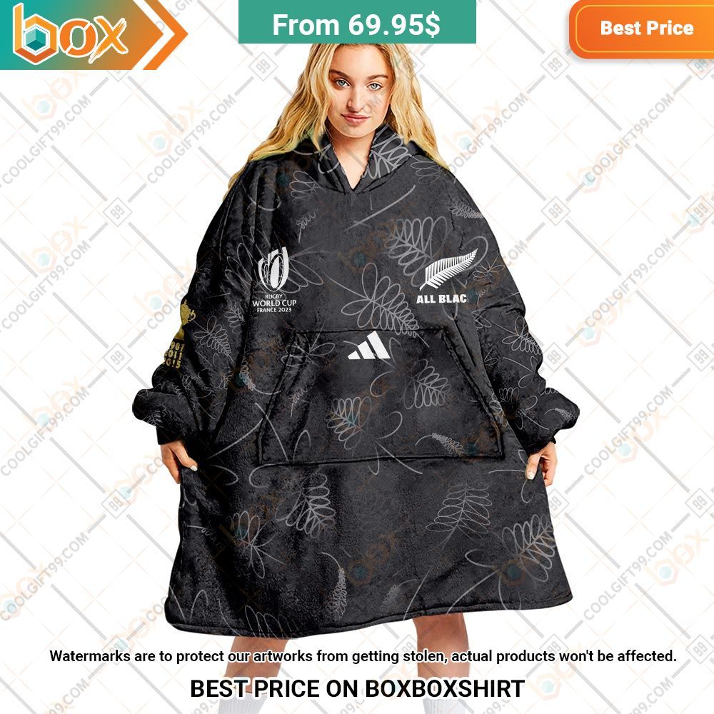 New Zealand Rugby All Blacks Hoodie Blanket Have you joined a gymnasium?
