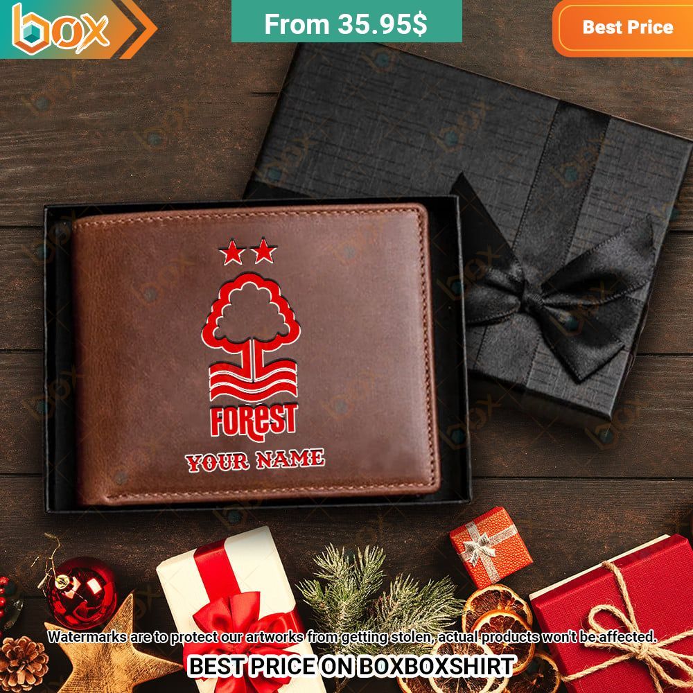 Nottingham Forest Personalized Leather Wallet You look so healthy and fit