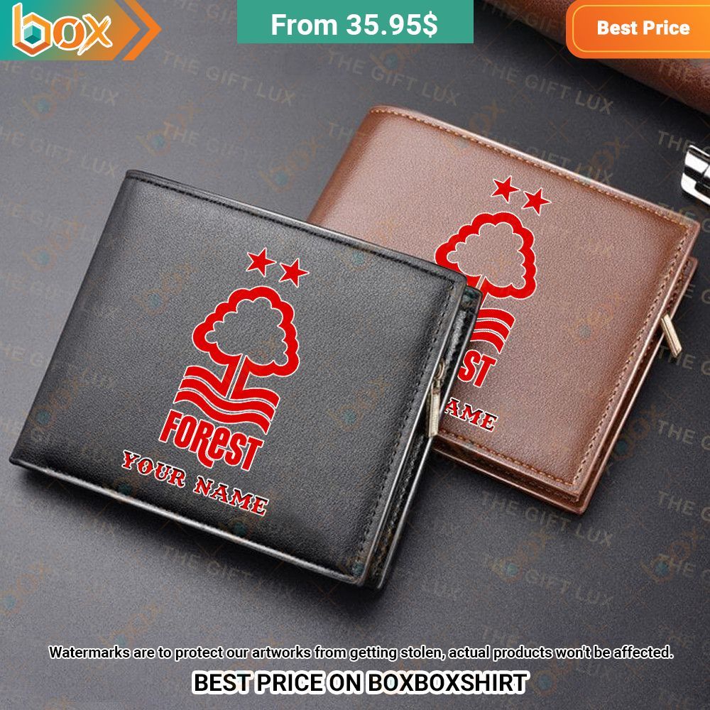 Nottingham Forest Personalized Leather Wallet It is too funny