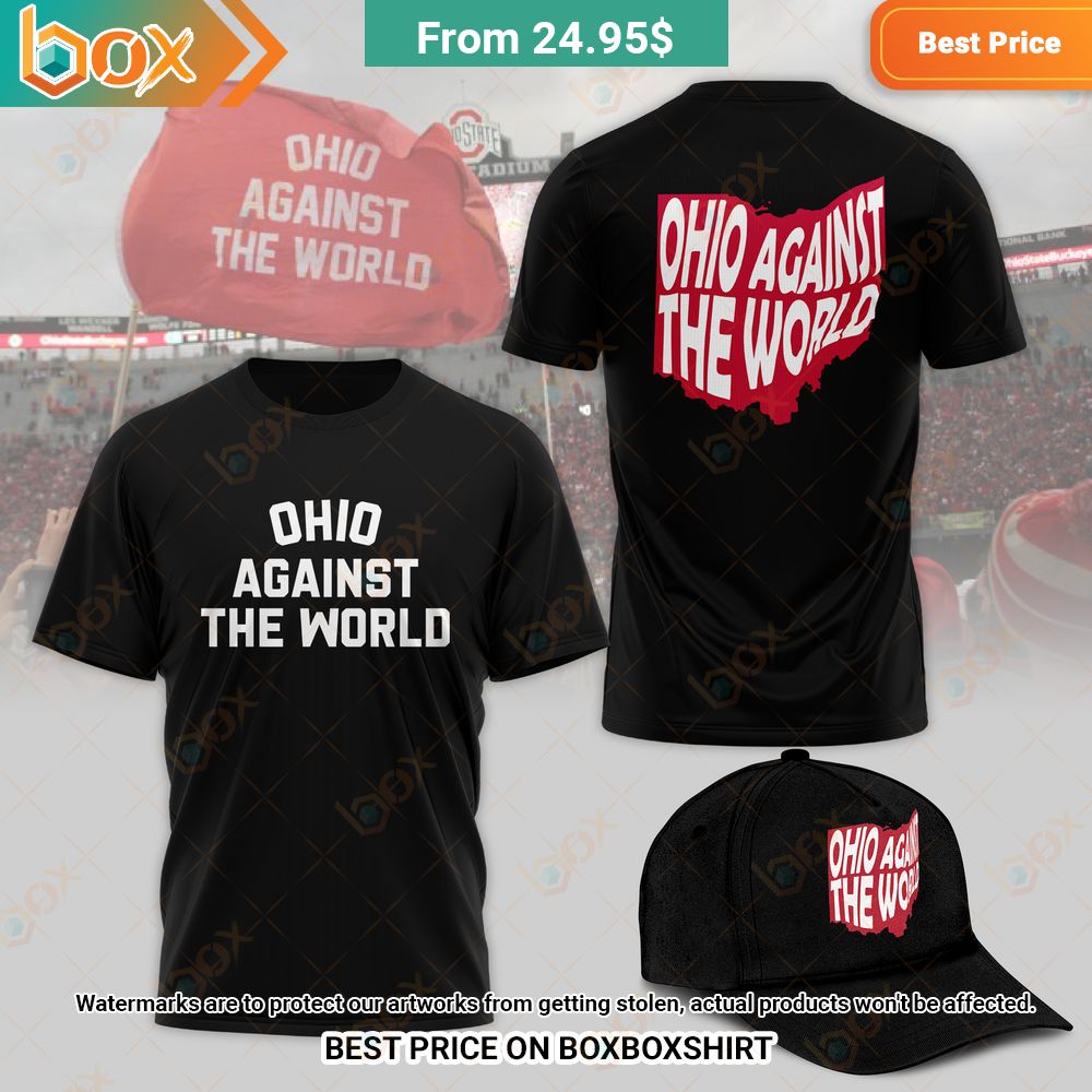 Ohio State Buckeyes Against The World T Shirt Rocking picture