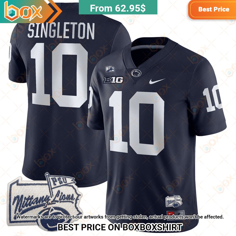 Penn State Nittany Lions Custom Football Jersey My friend and partner