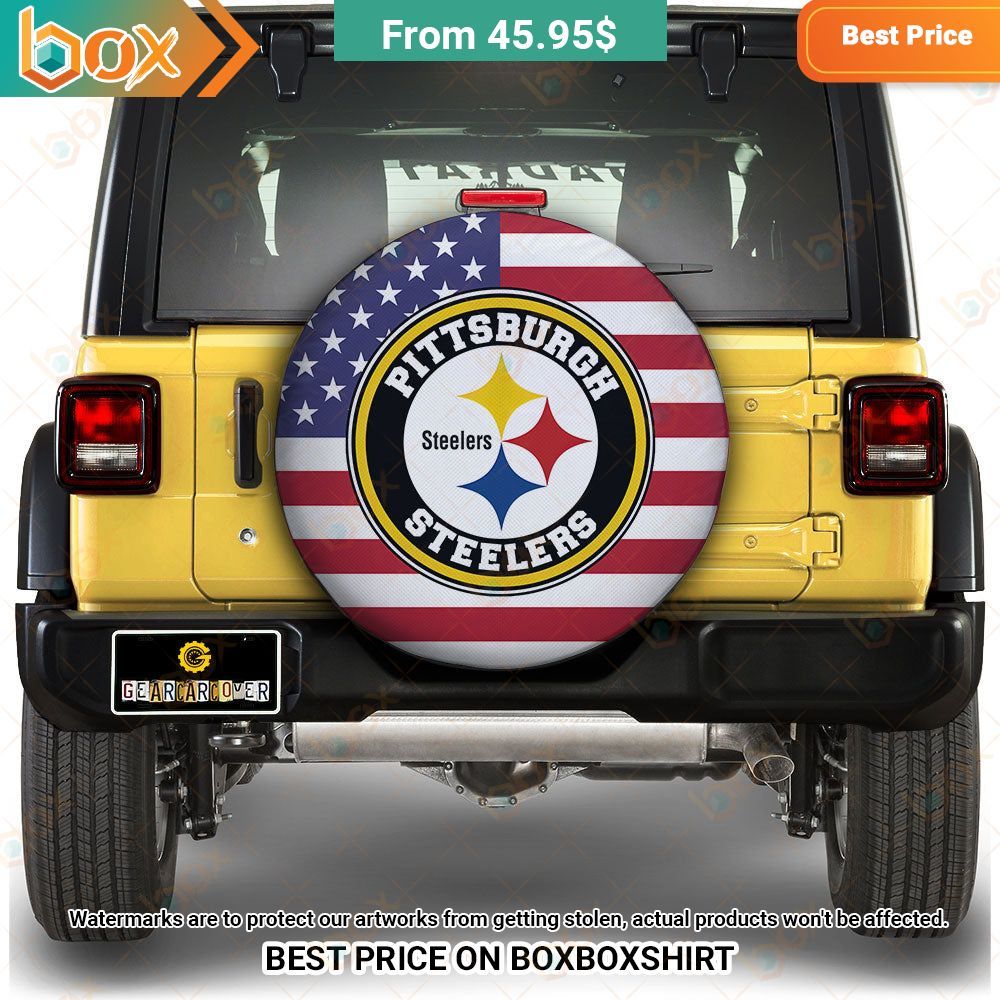 Pittsburgh Steelers Car Spare Tire Cover It is more than cute