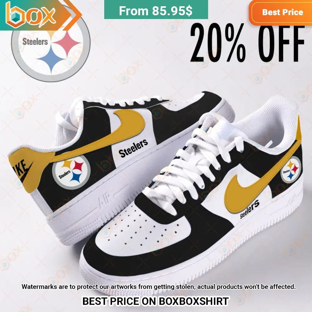 Pittsburgh Steelers Nike Air Force 1 Royal Pic of yours
