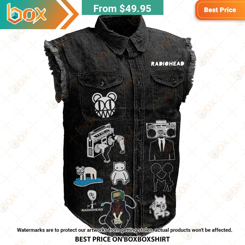 Radiohead 3D Sleeveless Denim Jacket Have you joined a gymnasium?