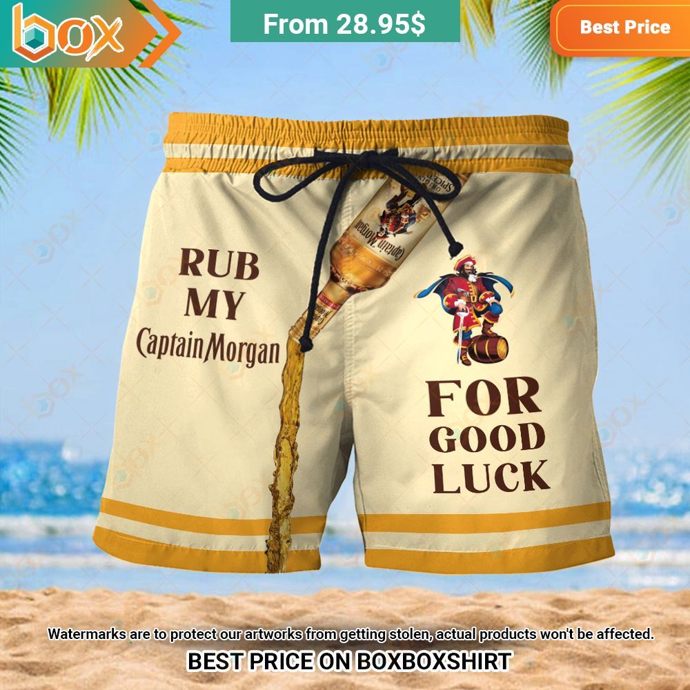 Rub My Captain Morgan for Good Luck Short It is too funny