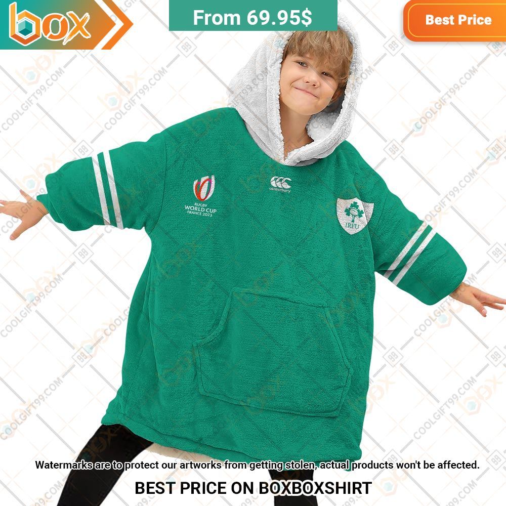 rugby world cup 2023 ireland rugby home jersey style hoodie blanket 2 380.jpg