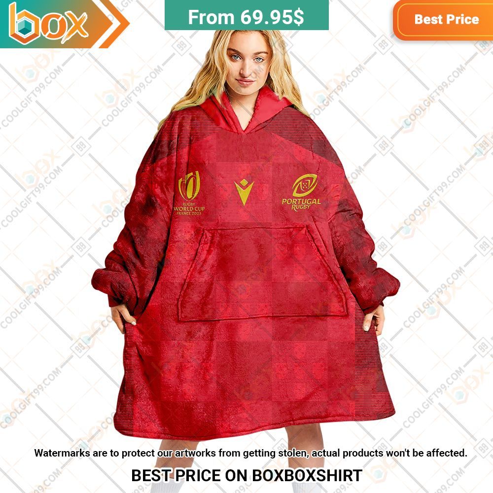 rugby world cup 2023 portugal rugby home jersey style hoodie blanket 1 572.jpg