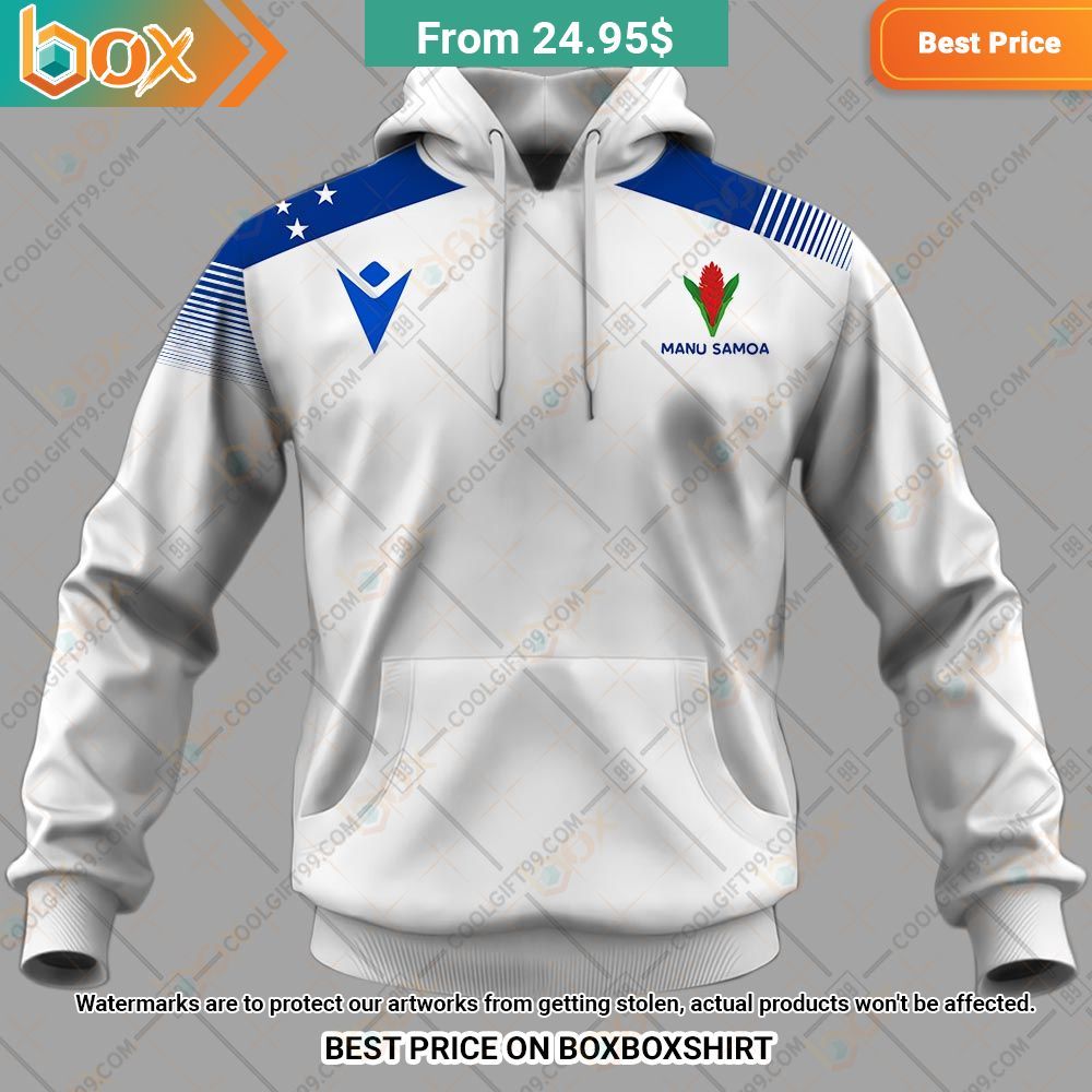 Rugby World Cup 2023 Samoa Rugby Alt Jersey Custom Hoodie Sizzling