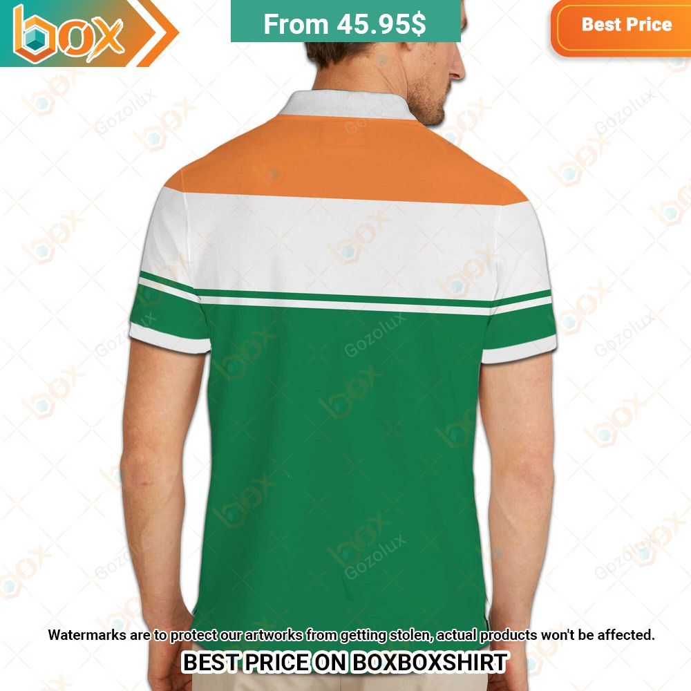 Rugby World Cup Irish Ireland Flag Polo Shirt Best couple on earth