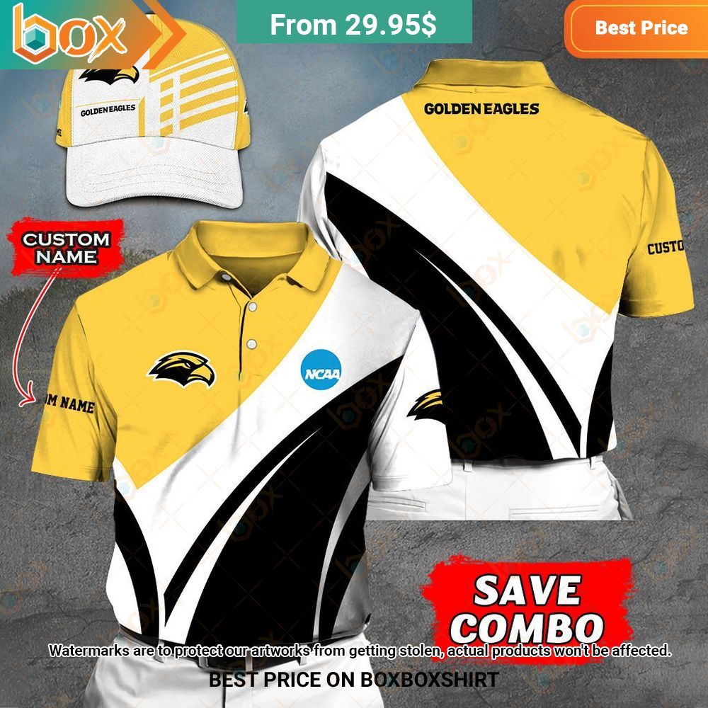 Southern Miss Golden Eagles Custom Polo Shirt, Cap Impressive picture.