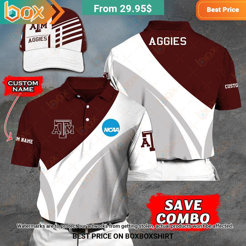 Texas Aampm Aggies Custom Polo Shirt, Cap Best click of yours