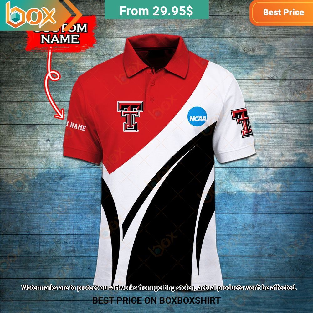 Texas Tech Red Raiders Custom Polo Shirt, Cap You look too weak