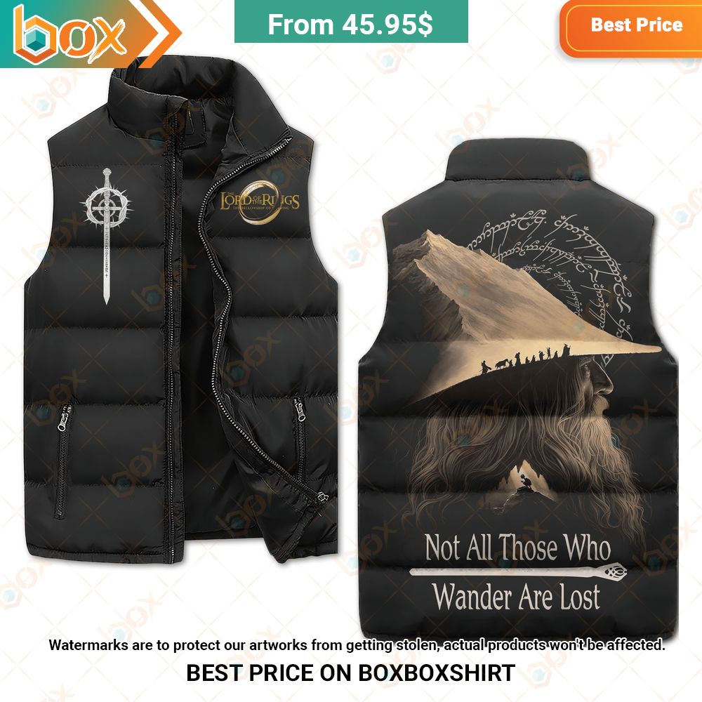 The Lord of the Rings Sleeveless Puffer Down Jacket You are always best dear