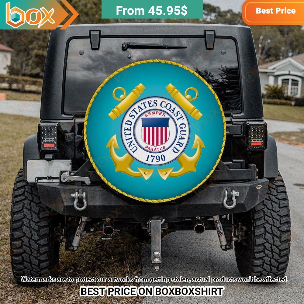 United States Coast Guard Spare Tire Cover Have you joined a gymnasium?